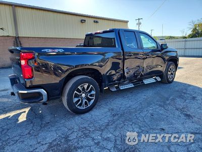 Trzecie zdjęcie samochodu z tyłu: 2022 CHEVROLET SILVERADO K1500 LT-L VIN:1GCRDKEK4NZ634366 - miniatura