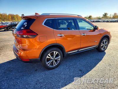 Trzecie zdjęcie samochodu z tyłu: 2017 NISSAN ROGUE HYBRID SL VIN:5N1ET2MV5HC811877 - miniatura