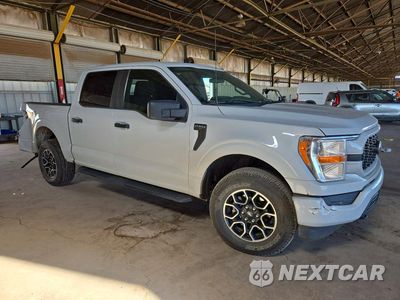 Czwarte zdjęcie samochodu z boku: 2022 FORD F150 SUPERCREW VIN:1FTEW1EP6NKE71338 - miniatura