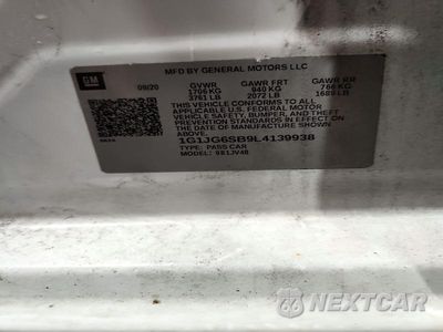 Zdjęcie 13 z 13 samochodu: 2020 CHEVROLET SONIC VIN:1G1JG6SB9L4139938 - miniatura