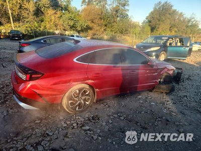 Trzecie zdjęcie samochodu z tyłu: 2024 HYUNDAI SONATA SEL VIN:KMHL64JAXRA411404 - miniatura