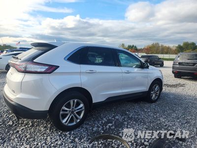 Trzecie zdjęcie samochodu z tyłu: 2015 FORD EDGE SEL VIN:2FMTK4J94FBB07633 - miniatura