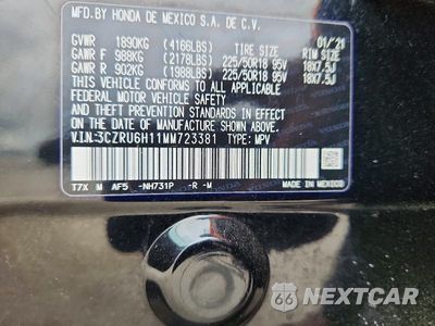 Zdjęcie 12 z 12 samochodu: 2021 HONDA HR-V SPORT VIN:3CZRU6H11MM723381 - miniatura