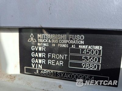 Zdjęcie 13 z 13 samochodu: 2010 MITSUBISHI FUSO TRUCK OF AMERI FE 84D VIN:JL6BBG1SXAK009054 - miniatura