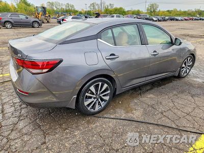 Trzecie zdjęcie samochodu z tyłu: 2020 NISSAN SENTRA SV VIN:3N1AB8CV3LY224199 - miniatura