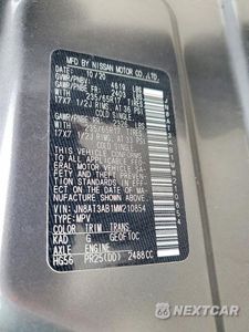 Zdjęcie 13 z 13 samochodu: 2021 NISSAN ROGUE S VIN:JN8AT3AB1MW210854 - miniatura