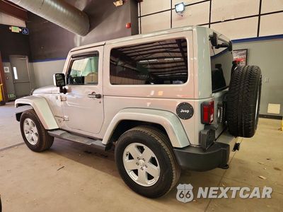 Drugie zdjęcie samochodu z przodu: 2012 JEEP WRANGLER SAHARA VIN:1C4GJWBG1CL105951 - miniatura