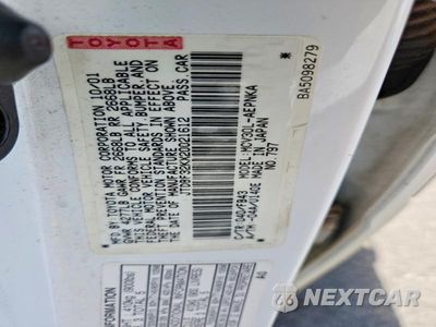 Zdjęcie 12 z 12 samochodu: 2002 TOYOTA CAMRY LE V6 VIN:JTDBF32KX20021612 - miniatura