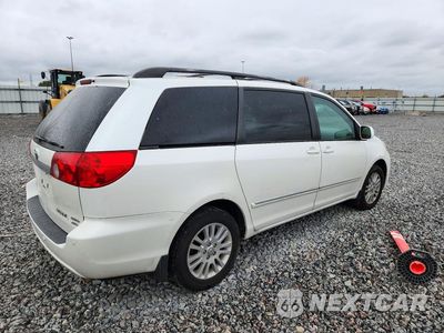 Trzecie zdjęcie samochodu z tyłu: 2008 TOYOTA SIENNA XLE LIMITED VIN:5TDBK22C68S011163 - miniatura