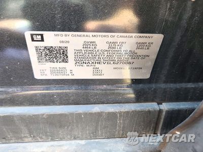 Zdjęcie 14 z 14 samochodu: 2020 CHEVROLET EQUINOX LS VIN:2GNAXHEV1L6270067 - miniatura