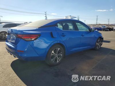 Trzecie zdjęcie samochodu z tyłu: 2021 NISSAN SENTRA SV VIN:3N1AB8CV5MY296412 - miniatura