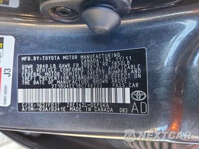 Zdjęcie 12 z 12 samochodu: 2011 TOYOTA COROLLA S VIN:2T1BU4EE1BC746233 - miniatura