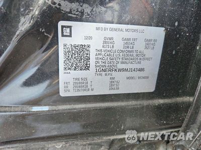 Zdjęcie 13 z 13 samochodu: 2021 CHEVROLET TRAVERSE LS VIN:1GNERFKW9MJ143486 - miniatura