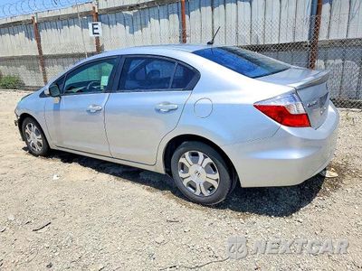 Drugie zdjęcie samochodu z przodu: 2012 HONDA CIVIC HYBRID VIN:JHMFB4F25CS000443 - miniatura