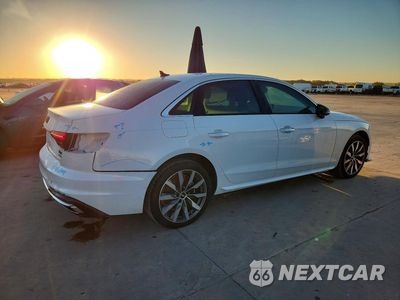 Trzecie zdjęcie samochodu z tyłu: 2022 AUDI A4 PREMIUM 40 VIN:WAUABAF44NA017302 - miniatura