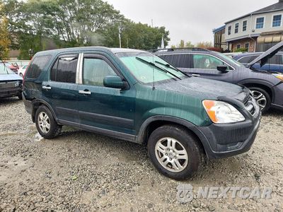 Czwarte zdjęcie samochodu z boku: 2004 HONDA CR-V EX VIN:SHSRD78844U247214 - miniatura