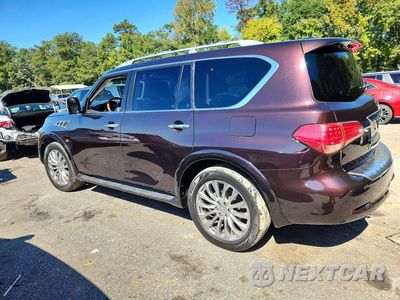Drugie zdjęcie samochodu z przodu: 2015 INFINITI QX80 BASE VIN:JN8AZ2NF1F9572786 - miniatura