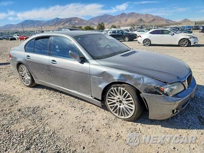 Czwarte zdjęcie samochodu z boku: 2007 BMW 750 I VIN:WBAHL835X7DT07997 - miniatura