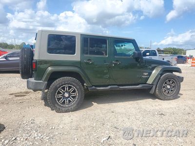 Trzecie zdjęcie samochodu z tyłu: 2008 JEEP WRANGLER UNLIMITED SAHARA VIN:1J4GA59138L537650 - miniatura