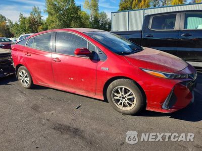 Czwarte zdjęcie samochodu z boku: 2019 TOYOTA PRIUS PRIME PREMIUM VIN:JTDKARFP2K3111276 - miniatura