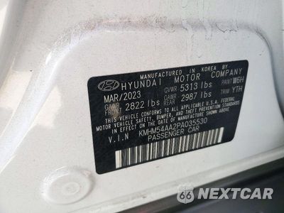 Zdjęcie 12 z 12 samochodu: 2023 HYUNDAI IONIQ 6 LIMITED VIN:KMHM54AA2PA035530 - miniatura