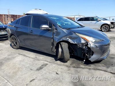 Czwarte zdjęcie samochodu z boku: 2016 TOYOTA PRIUS FOUR TOURING VIN:JTDKARFU0G3002330 - miniatura