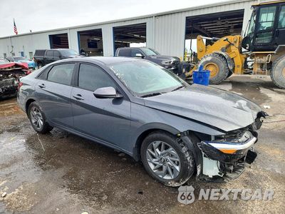 Czwarte zdjęcie samochodu z boku: 2024 HYUNDAI ELANTRA SEL VIN:KMHLM4DG8RU800756 - miniatura