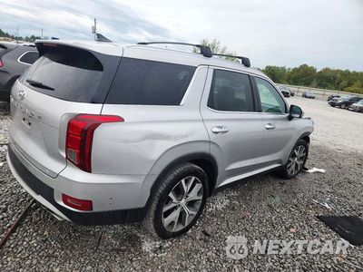 Trzecie zdjęcie samochodu z tyłu: 2022 HYUNDAI PALISADE SEL VIN:KM8R44HE5NU422909 - miniatura