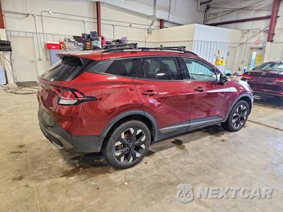 Trzecie zdjęcie samochodu z tyłu: 2023 KIA SPORTAGE X LINE VIN:5XYK6CAF0PG100213 - miniatura