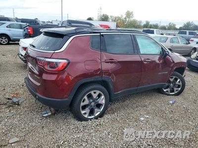 Trzecie zdjęcie samochodu z tyłu: 2020 JEEP COMPASS LIMITED VIN:3C4NJDCB6LT203943 - miniatura