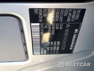 Zdjęcie 14 z 14 samochodu: 2008 DODGE SPRINTER 2500 DELIVERY VAN VIN:WD0PE745285332283 - miniatura