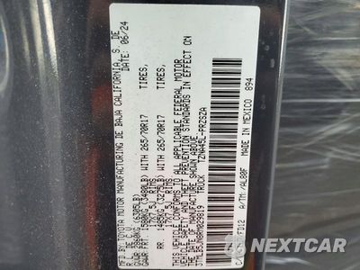 Zdjęcie 12 z 12 samochodu: 2024 TOYOTA TACOMA TRD OFF-ROAD VIN:3TMLB5JN8RM029819 - miniatura