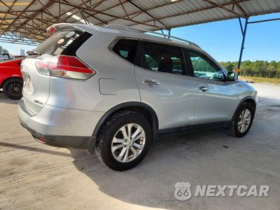 Trzecie zdjęcie samochodu z tyłu: 2016 NISSAN ROGUE SV VIN:KNMAT2MV3GP680619 - miniatura