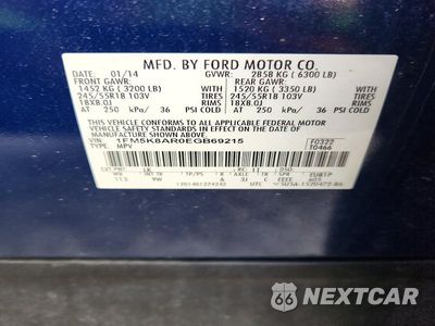 Zdjęcie 13 z 13 samochodu: 2014 FORD EXPLORER POLICE INTERCEPTOR VIN:1FM5K8AR0EGB69215 - miniatura