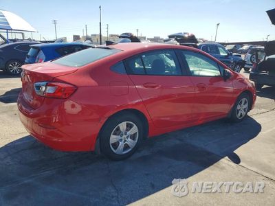 Trzecie zdjęcie samochodu z tyłu: 2018 CHEVROLET CRUZE LS VIN:1G1BC5SMXJ7101268 - miniatura