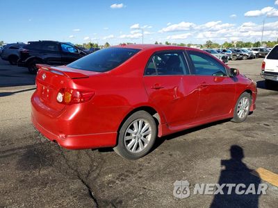 Trzecie zdjęcie samochodu z tyłu: 2010 TOYOTA COROLLA S VIN:1NXBU4EE3AZ174059 - miniatura