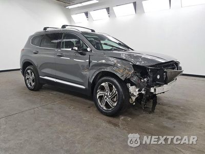 Czwarte zdjęcie samochodu z boku: 2022 HYUNDAI SANTA FE SEL VIN:5NMS3DAJ1NH453730 - miniatura