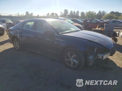 Czwarte zdjęcie samochodu z boku: 2020 HYUNDAI SONATA SE VIN:5NPEG4JA9LH060916 - miniatura