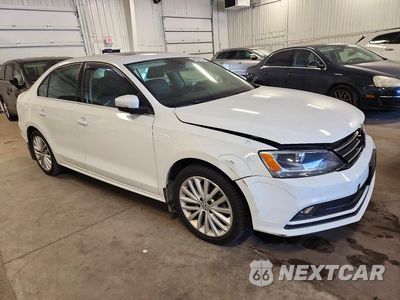 Czwarte zdjęcie samochodu z boku: 2016 VOLKSWAGEN JETTA SEL VIN:3VWL17AJ8GM226768 - miniatura