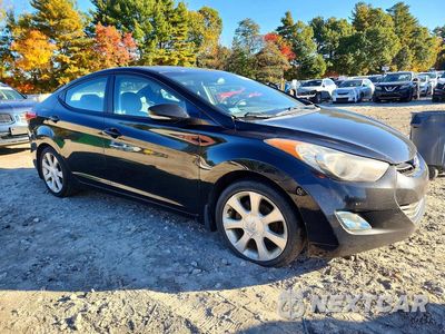 Czwarte zdjęcie samochodu z boku: 2012 HYUNDAI ELANTRA LIMITED VIN:KMHDH4AE8CU203710 - miniatura