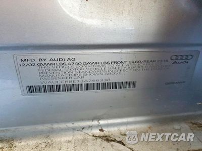 Zdjęcie 12 z 12 samochodu: 2003 AUDI A4 1.8T QUATTRO VIN:WAULC68E13A266338 - miniatura