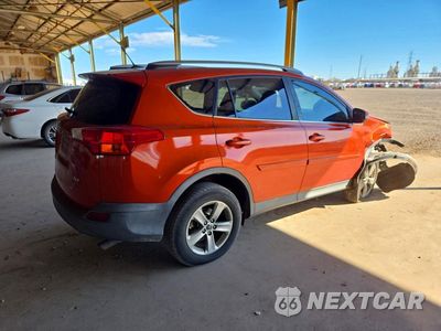 Trzecie zdjęcie samochodu z tyłu: 2015 TOYOTA RAV4 XLE VIN:2T3WFREV7FW165355 - miniatura