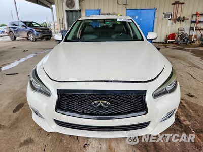 Piąte zdjęcie samochodu w środku: 2015 INFINITI Q50 BASE VIN:JN1BV7ARXFM404783 - miniatura