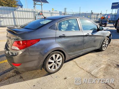 Trzecie zdjęcie samochodu z tyłu: 2013 HYUNDAI ACCENT GLS VIN:KMHCU4AE4DU365455 - miniatura