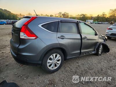 Trzecie zdjęcie samochodu z tyłu: 2013 HONDA CR-V EX VIN:2HKRM4H57DH658166 - miniatura