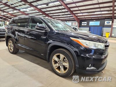 Czwarte zdjęcie samochodu z boku: 2016 TOYOTA HIGHLANDER HYBRID LIMITED VIN:5TDDCRFH9GS014576 - miniatura