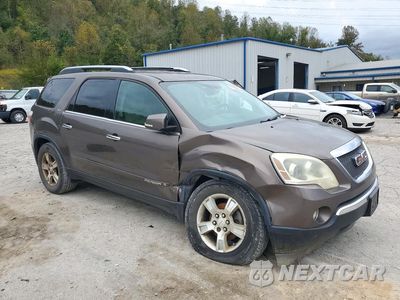 Czwarte zdjęcie samochodu z boku: 2008 GMC ACADIA SLT-2 VIN:1GKEV337X8J244931 - miniatura