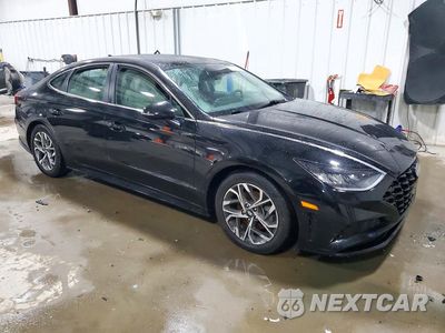 Czwarte zdjęcie samochodu z boku: 2022 HYUNDAI SONATA SEL VIN:KMHL64JA6NA198283 - miniatura