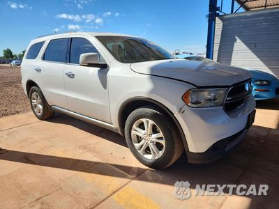 Czwarte zdjęcie samochodu z boku: 2013 DODGE DURANGO CREW VIN:1C4RDJDG1DC701109 - miniatura