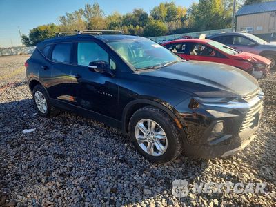 Czwarte zdjęcie samochodu z boku: 2022 CHEVROLET BLAZER 2LT VIN:3GNKBHR41NS158457 - miniatura